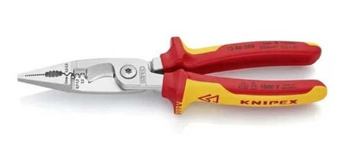 Pinza Multifunción Con Aislación 1000volt Knipex 1386200 