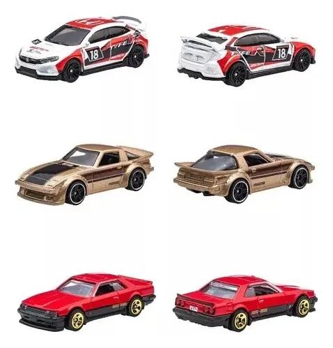 ミニカー 1/64 ホンダ シビック EG6 KANJOZOKU osaka jdm