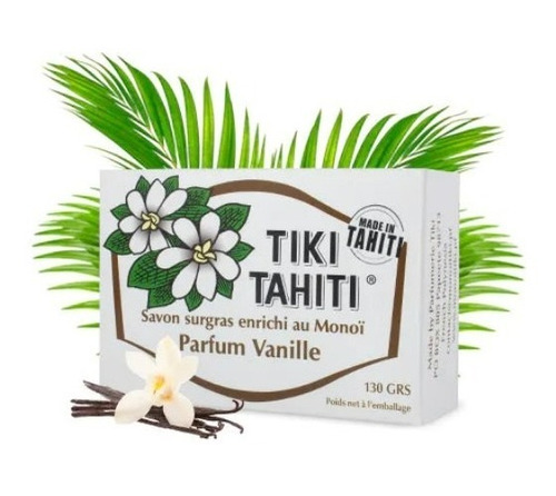 Jabón Monoï Tiki Tahiti - Vainilla