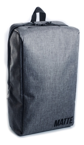 Set Mate Steel + Bombilla + Yerbero+mochila Matera Dark Grey