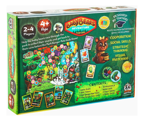 ¡nuevo! ¡juego De Mesa De Aventuras Jumping High Five Baby B