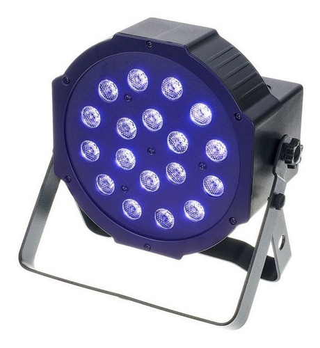 Canhao Led Par 18 Leds Uv Luz Negra Efeito Neon Dmx Bivolt