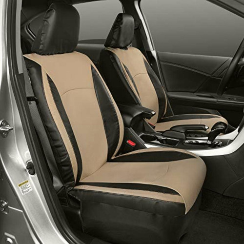 Motor Trend M424 Beige Synth Leather Snake Eyes Performance