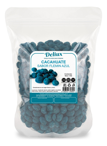 Cacahuate Crujiente 1 Kg Varios Sabores Flemin Azul