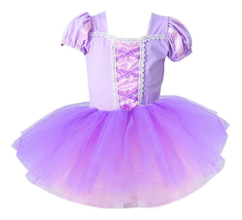 Disfraz Talla (6|7) Años Para Niña Vestido Con Tutu De