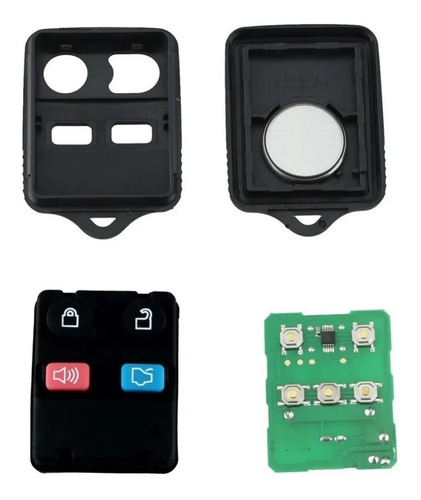 Imagen 4 de 6 de Carcasa Llave Control Alarma Ford Fiesta Focus Explorer 4b