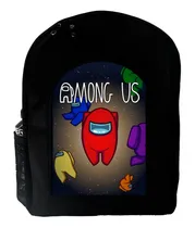 Comprar Mochila Escolar Among Us Game Videojuegos Ps4 Pc
