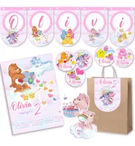 Comprar Kit Imprimible Ositos Cariñosos Nena 100% Editable Candy Bar