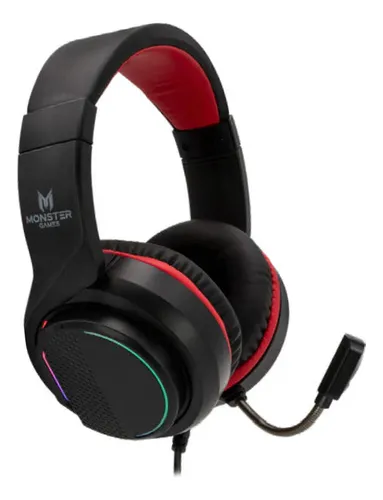 comprar Audifono Gamer Monster Games Bogey Rgb Jack 3.5mm