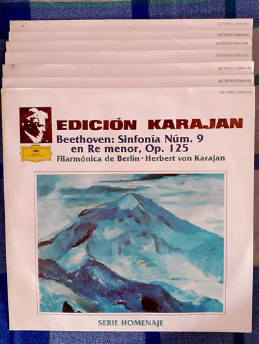Coleccion Karajan/serie Homenaje/19 Lps Musica Clasica (Usado)