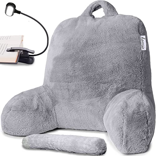 Reading Pillow With Reading Light And Wrist Support, Ha...
