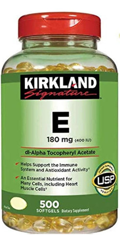 Vitamina E Kirkland X 500 Soft - g a $90470
