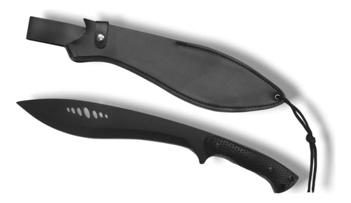 Machete Tipo Kukri Grande Mango Abs Ergonomico - Funda Cuero