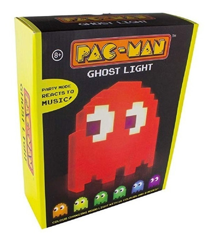 Pacman Fantasma Lámpara De Mesa De Luz - Powered Usb - 16 - 