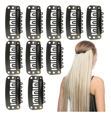 Clips Chunni Clips De Extensión De Cabello Clip De Extensión