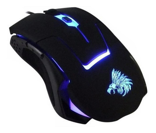 Mouse de juego Eagle Warrior G13 negro