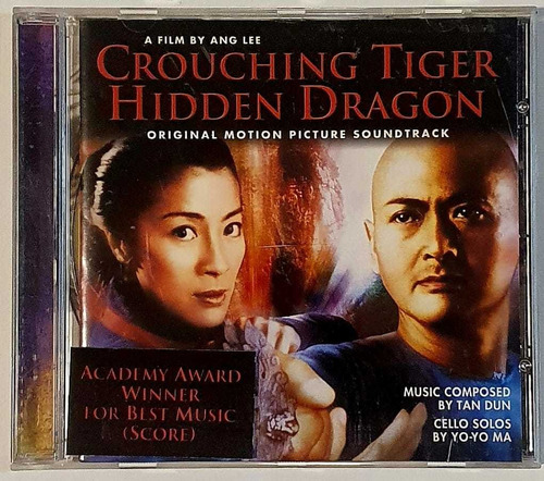 Cd Crouching Tiger Hidden Dragon (original Motion Picture So