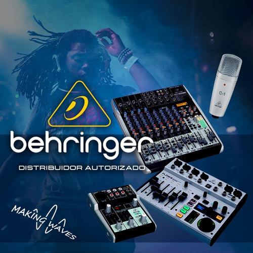 Behringer Xr18 Mezcladora De Rack Para Tablet/android 18 Ch