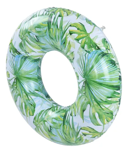 Patrón Inflable De Hojas De Natación Para Niños Y Adultos