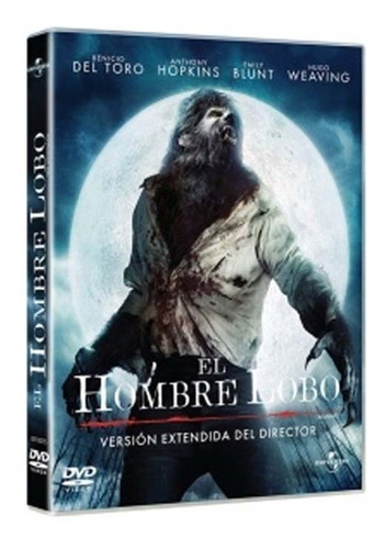 El Hombre Lobo Benicio Del Toro / Emily Blunt Película Dvd