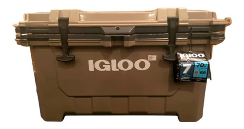 Hielera Igloo Gris 105 Latas 70qt 66l Cafe Msi