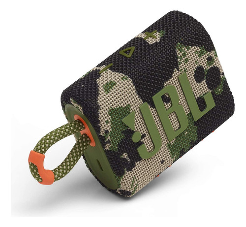 Bocina JBL Go 3 portátil con bluetooth waterproof negra 110V/220V