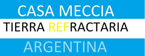 Tierra Refractaria Roja X 25kg - Casa Meccia