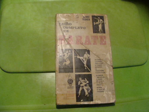 Libro Libro Completo De Karate , Bruce Tegner  , Año 1975 ,