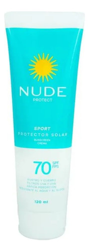 Protector Nude Sport Fps 70 - Ml A $418