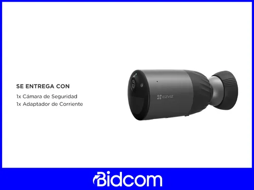 Cámara De Seguridad Ezviz Con Batería Bc1c Bidcom
