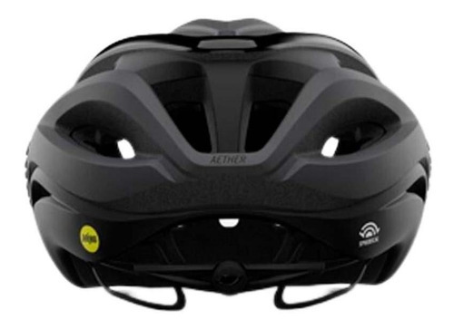 Casco esférico Giro Aether, color negro, tamaño 59-63 cm