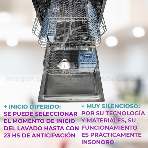 Imagen 4 de 7 de Lavavajillas Drean Dish 12.2 Ltx Acero 12 Cubiertos 2 Cestos