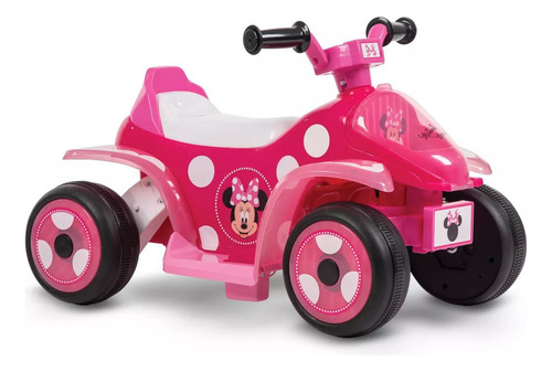 Minnie Mouse Cuatrimoto Rosa Disney Junior Huffy 6v / U