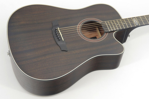 Violão eletroacústica Strinberg Black SD200C para destros tobacco satin louro indiano cremoso