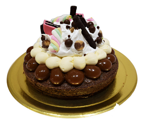 Super Torta Brownie Candy Dulce De Leche Crema Merengue Oreo