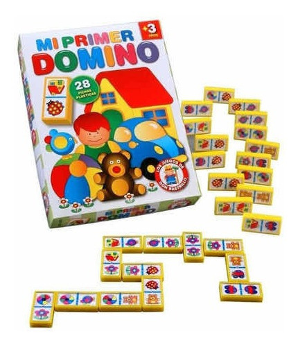 Juego Infantil Mi Primer Domino Ruibal H202