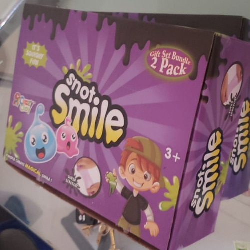 Masa Elastica Smile Souvenir Para Chicos Juguete Niños Pote