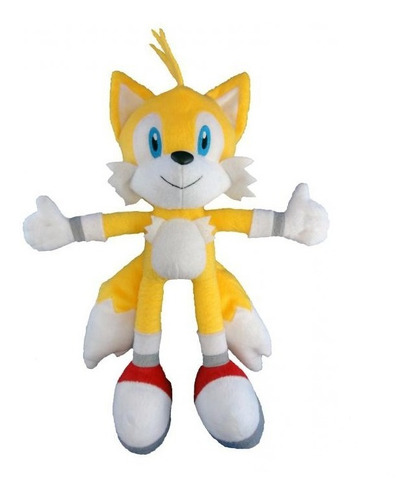 Pelúcia Turma Sonic Tails (35 Cm) 