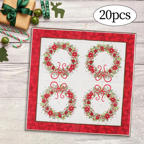 Servilletas De Papel Desechables Festivas Para Cenas -