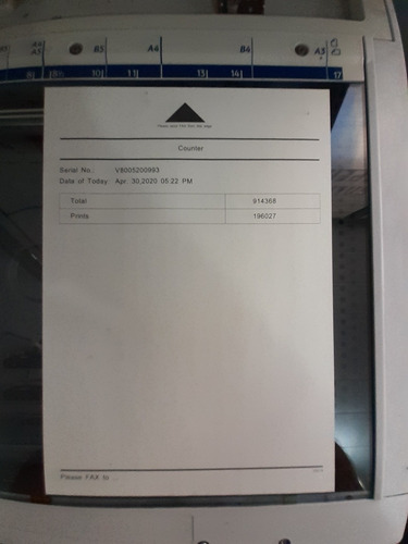 Impressora Laser Multifuncional A3 Ricoh Mp5001 Com Finisher