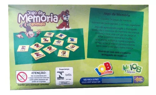 Jogo Educativo da Memória Para Alfabetização e Letramento - Bambinno -  Brinquedos Educativos e Materiais Pedagógicos