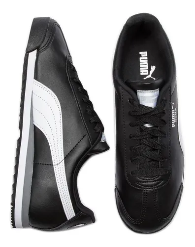 Tenis Puma Basic Negro / Blanco - Hombre - 353572 11