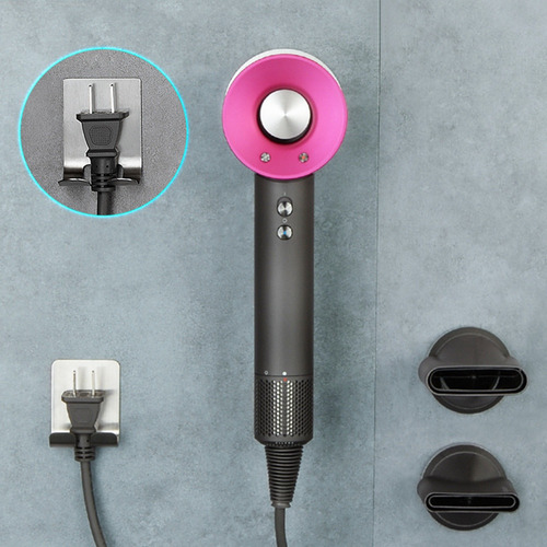 O Soporte De Pared Para Colgador De Secador De Pelo Para
