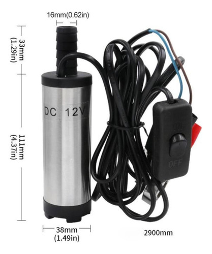 Bomba De Agua Sumergible, Diesel Agua 12v Bomba De Aceite