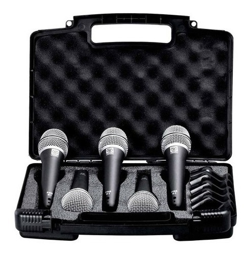Superlux Kit Com 5 Microfones  Prad5  S/ Chave