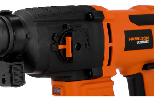 Rotomartillo electroneumático Hamilton Ultimate ULT130 inalámbrico naranja frecuencia de 50Hz con 20W de potencia 220V-240V
