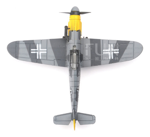 6pcs 1:48 Modelo De Caza Bf109 De La Segunda Guerra Mundial