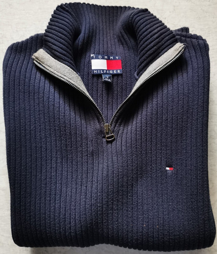 Sweater Tommy Hilfiger Original Medium Azul Hombre #