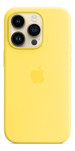 Sílicone Case iPhone 13 Pro Max Amarillo Mostaza 