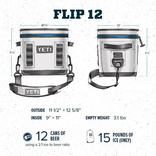 Nevera Blanda Portátil Yeti Hopper Flip 12, Color Morado Nór